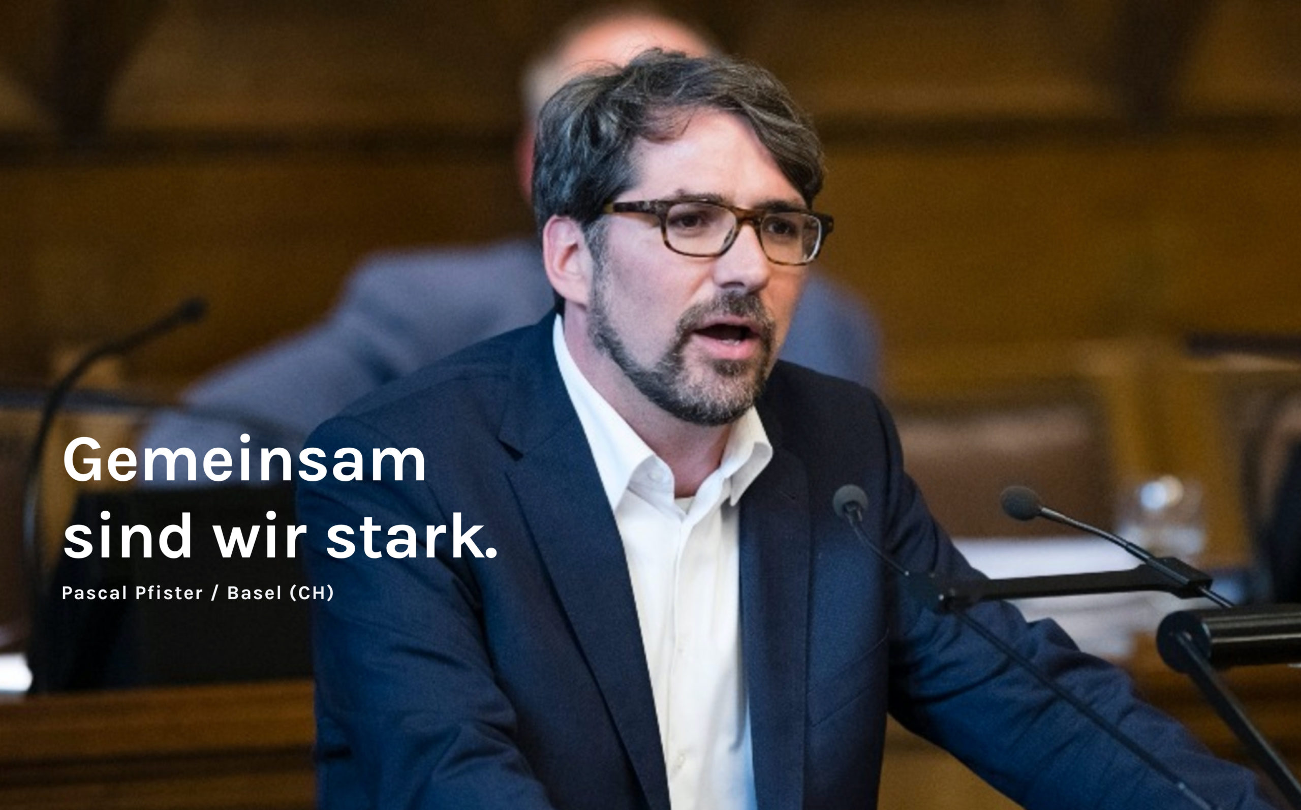 Pascal Pfister - Gemeinsam sind wir stark